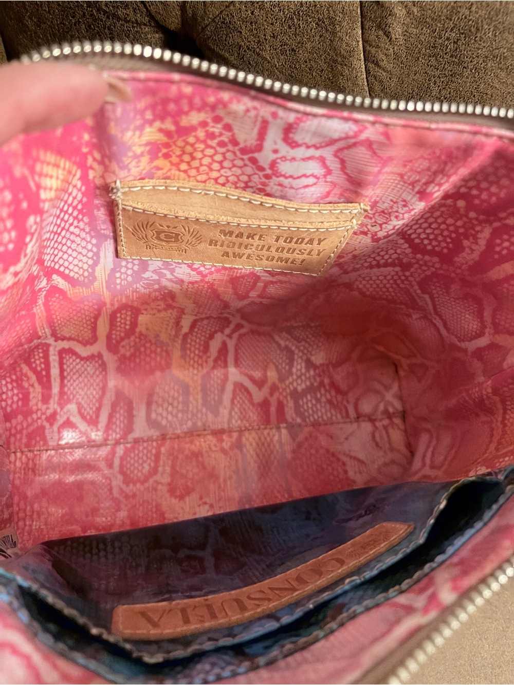 Consuela Rita Downtown Black Floral Embroidered Crossbody - Picture 3 of 6